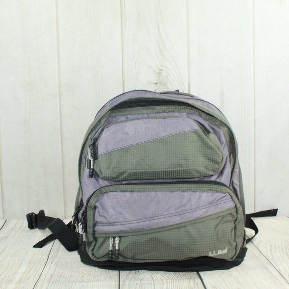L.L. Bean Handbags - LL Bean Women Large Polyester Backpack Bag